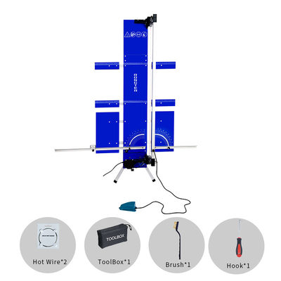 But multi 200W de découpeuse chaude bleue du fil 110V-240V