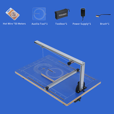 petit Tableau de coupeur chaud de mousse de fil de 370mm 25W 110V-240V