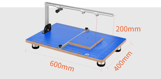 Type machine chaude de coupeur de mousse de fil de 0.2mm de Tableau pour couper l'éponge de mousse