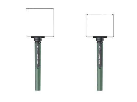 Mini 2 dans 1 coupeur chaud sans fil 110-240V de mousse de couteau