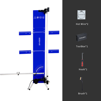 54&quot; coupeur chaud de panneau de mousse de fil avec la mousse des ailes 200W ENV