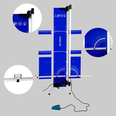 But multi 200W de découpeuse chaude bleue du fil 110V-240V