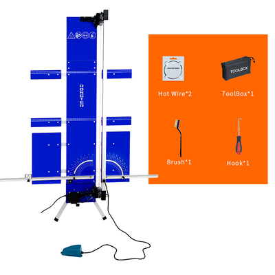But multi 200W de découpeuse chaude bleue du fil 110V-240V
