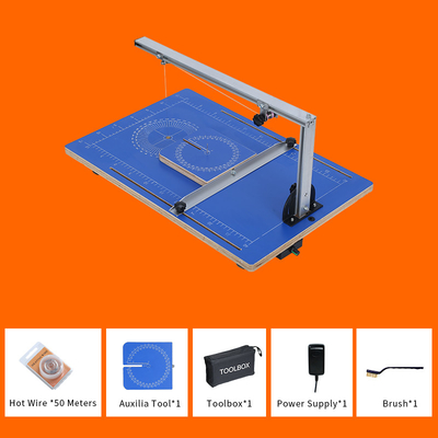 petit Tableau de coupeur chaud de mousse de fil de 370mm 25W 110V-240V