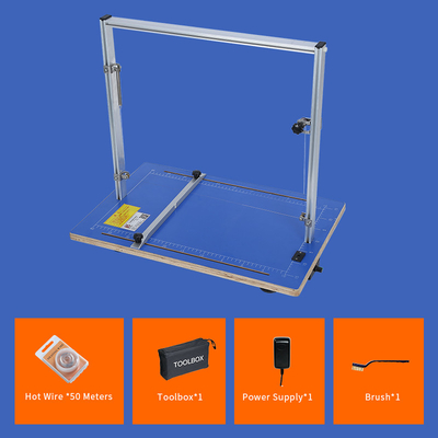CE de table PSE du coupeur 60W 110V-240V de mousse de conseil de KT