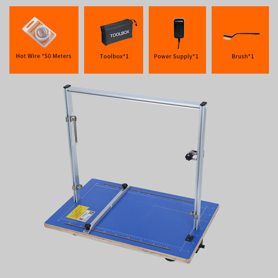 CE de table PSE du coupeur 60W 110V-240V de mousse de conseil de KT