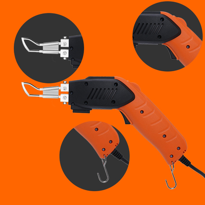 Coupeur chaud tenu dans la main de tissu de couteau de la corde 100W pour le vêtement