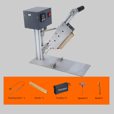 Type 300W 150mm de guillotine de coupeur de la chaleur de tissu de corde
