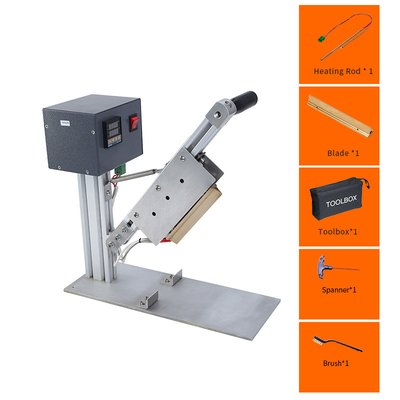 Type 300W 150mm de guillotine de coupeur de la chaleur de tissu de corde