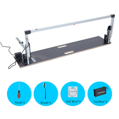 Type simple de Tableau découpeuse chaude 1450mm de fil d'ENV pour le conseil de KT