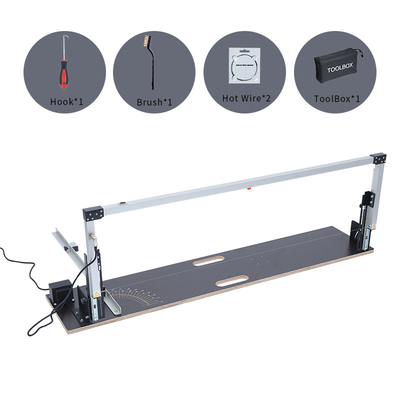 Type simple de Tableau découpeuse chaude 1450mm de fil d'ENV pour le conseil de KT