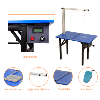 Découpeuse chaude de fil de mousse de styrol de Tableau pour la mousse ENV