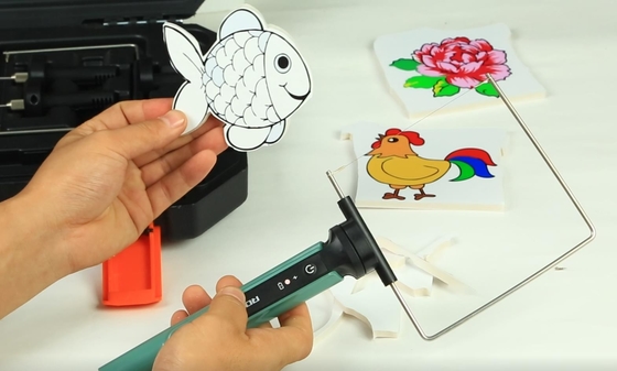 Outil de Mini Hot Wire Foam Cutting pour le travail manuel d'enfants de jardin d'enfants
