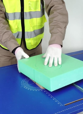 Coupeur chaud électrique de type table de mousse de styrol de fil pour la mousse ENV