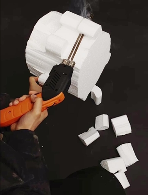 Branchez le coupeur chaud tenu dans la main électrique de mousse de couteau de refroidissement à l'air pour ENV XPS