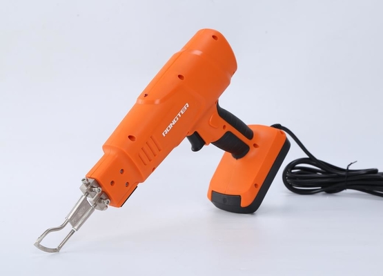 Coupeur chaud tenu dans la main de tissu de couteau de refroidissement à l'air avec le pied 100W de guide