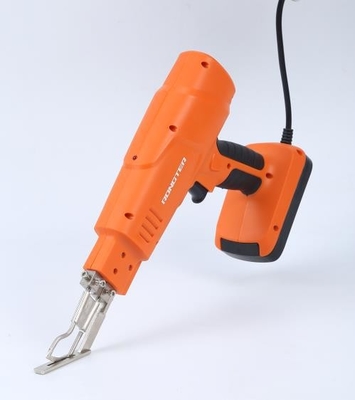 Coupeur chaud tenu dans la main de tissu de couteau de refroidissement à l'air avec le pied 100W de guide
