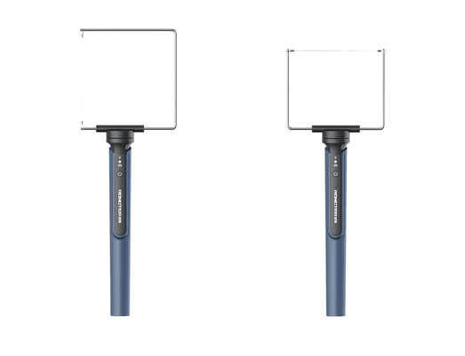 Mini 2 dans 1 coupeur chaud sans fil 110-240V de mousse de couteau